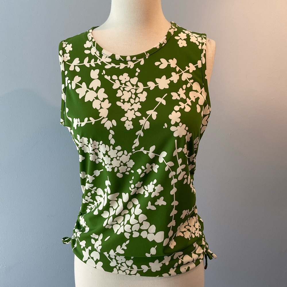 EUC Michael Kors green tank